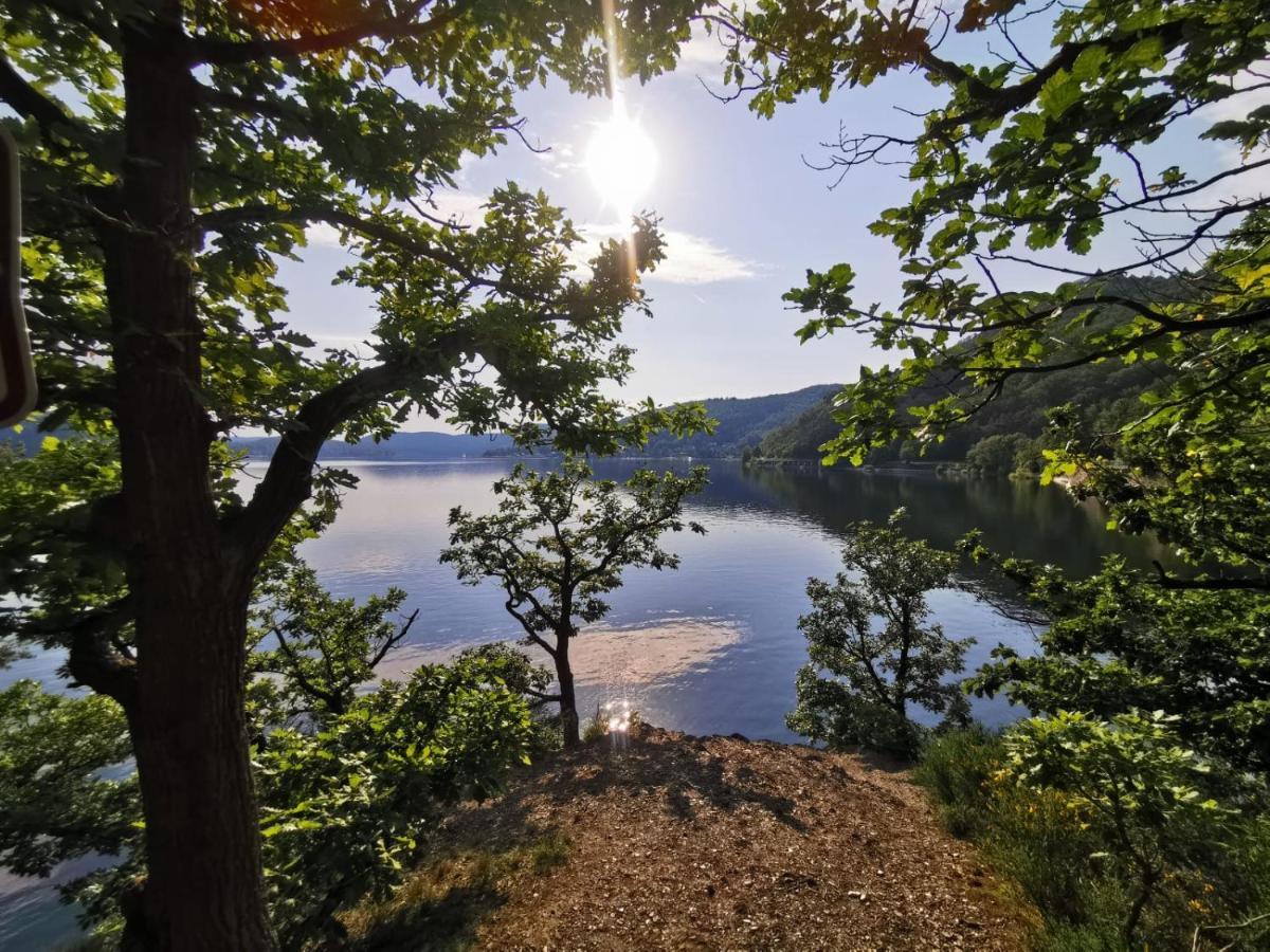 Ferienhaus Schoene Aussicht Ferienwohnung Blau Hemfurth-Edersee Exteriör bild